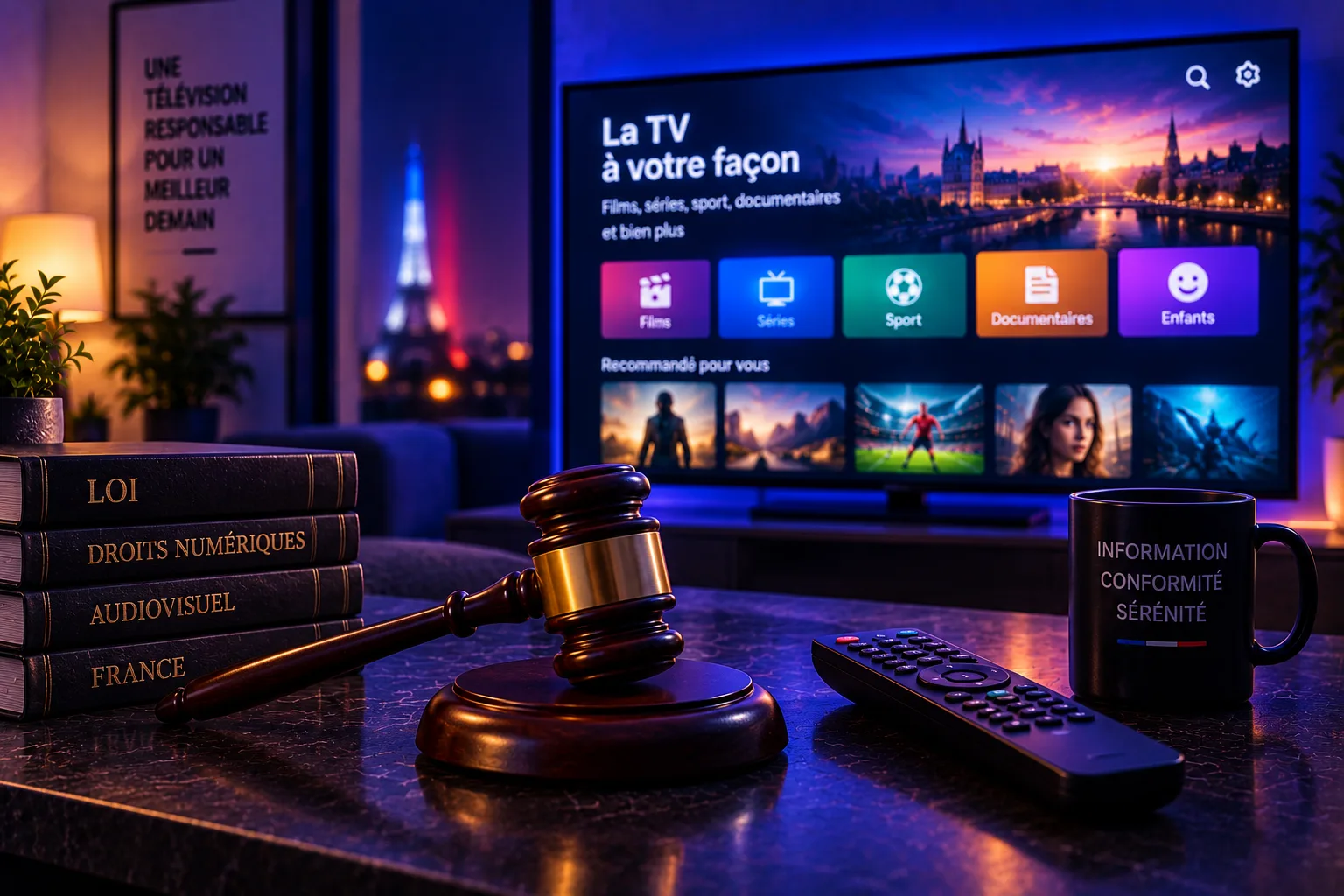 Cadre légal de la télévision par Internet — IPTV légal en France